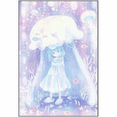 吉田麻乃 ポストカード（夢導くクラゲ）の画像