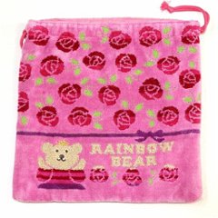 【予約品】レインボーベア　巾着画像