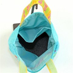 レインボーベア　丸底ミニバッグ（フラダンス）ブルー画像