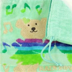 レインボーベア　巾着（エンジェル）ミントグリーン画像