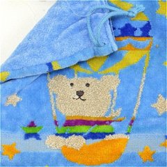 レインボーベア　巾着（バルーン）サックス画像