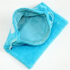 レインボーベア　巾着（デイズ）ブルー画像