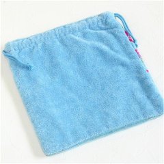 レインボーベア　巾着（ローズ姫）サックス画像