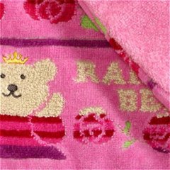 レインボーベア　巾着（ローズ姫）ピンク画像