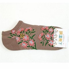 Plus Vanilla スニーカーソックス（てんとう虫刺繍）画像