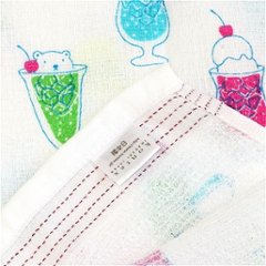 うすい　かるい　ながい　タオルてぬぐい（白くまパーラー）画像