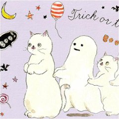 トコロコムギ ポストカード（ハロウィンおばけオーディション）画像