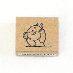ピッコロスタンプ（くま）画像