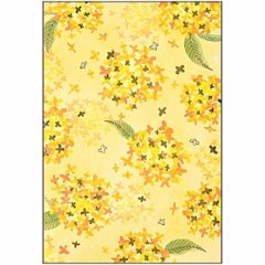箔 ポストカード（金木犀の花）の画像