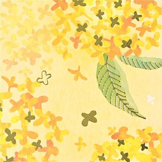 箔 ポストカード（金木犀の花）画像