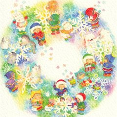 こばやしあや ポストカード（冬色のきらめき）画像