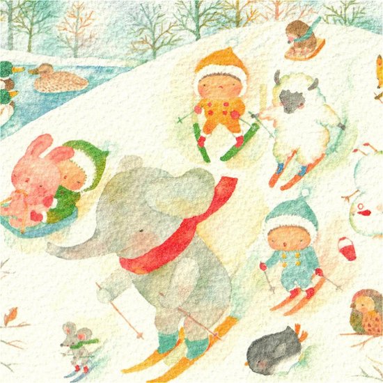 こばやしあや ポストカード（ぼくが一番さ/雪山）画像