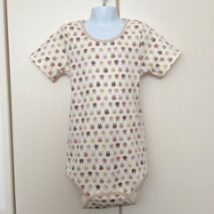 Romper - Brown Rabbits Pattern - Standard Type の画像