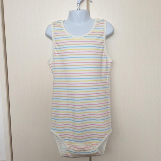 Romper - Pastel Stripes Pattern - Standard Type画像