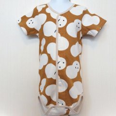 Romper - Snowmen Pattern - Open Front Typeの画像