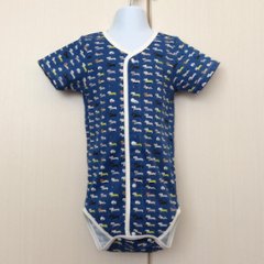 Romper - Cats Pattern - Open Front Typeの画像