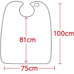 食事用エプロン画像