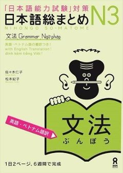 日本語総まとめN3文法 ≪英語・ベトナム語版≫の画像