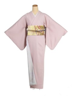 【日本製】最高級色無地着物 (衿付) [56]の画像