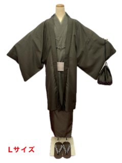 一式そろう！紳士アンサンブル8点セット（Lサイズ）の画像