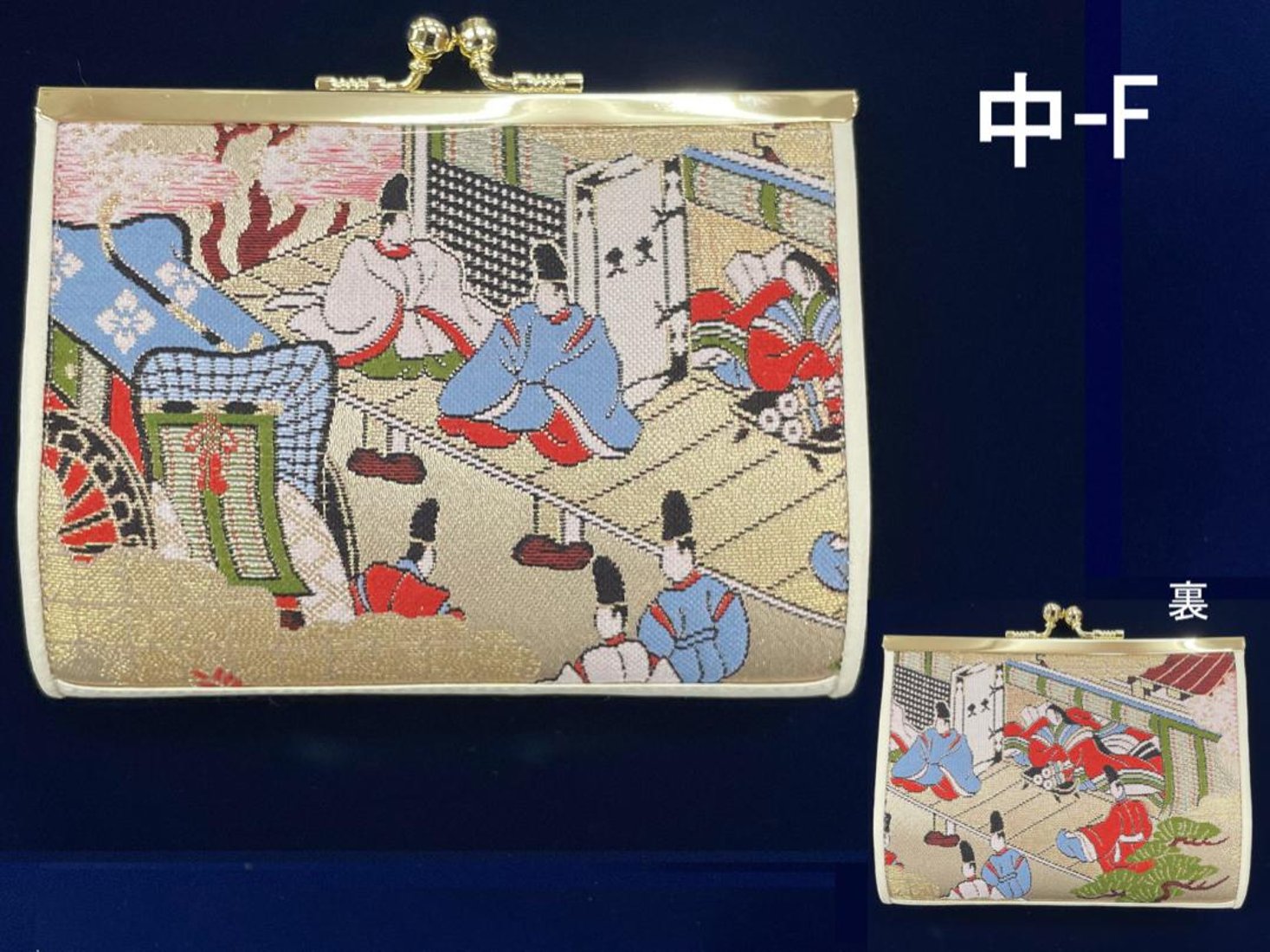 日本製】 がま口（中）平安絵巻｜創作品モール あるる