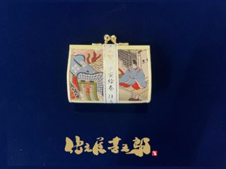 【日本製】 がま口（小）平安絵巻画像