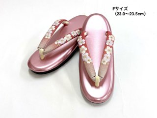 ウレタン草履（刺繍）[22]  Fサイズ 23.0~23.5cm の画像