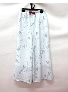 夏用（絽）和柄ワイドパンツ サイズL   [65]の画像