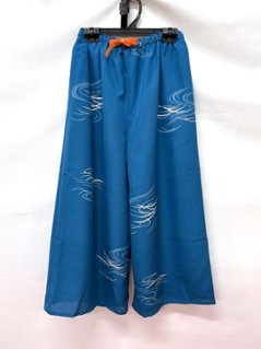 夏用（絽）和柄ワイドパンツ サイズM   [76]の画像