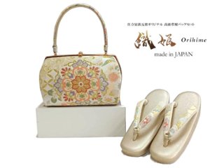 【日本製】草履バッグセット 織姫 Mサイズ 【31】の画像