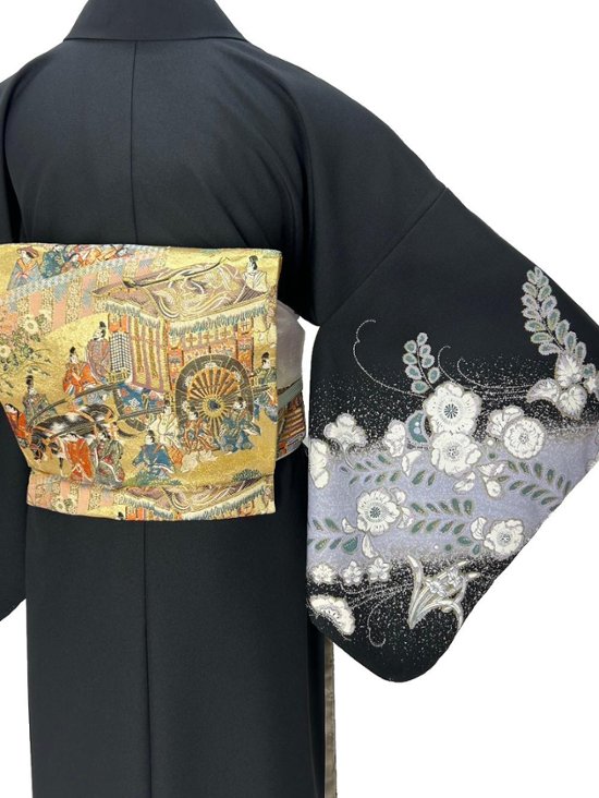 【日本製】付下げ (衿付) Mサイズ T-05画像