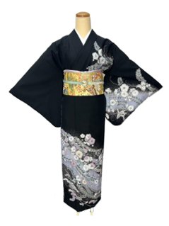 【日本製】付下げ (衿付) Mサイズ T-05の画像