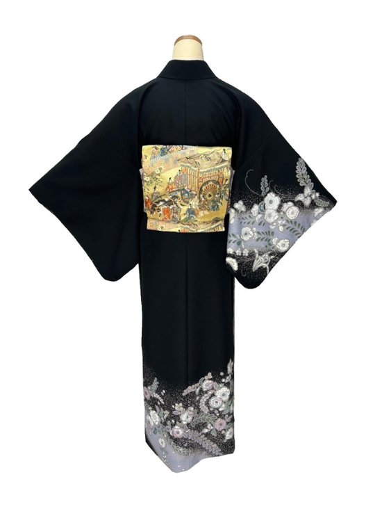 【日本製】付下げ (衿付) Mサイズ T-05画像