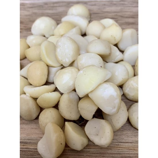 塩味付きマカダミアナッツ300g　150g×2　ジップパック入り画像