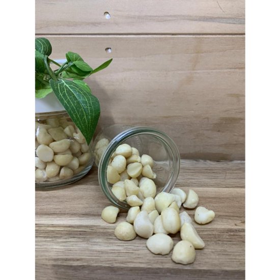 塩味付きマカダミアナッツ300g　150g×2　ジップパック入り画像