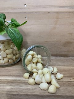 塩味付きマカダミアナッツ　150g　ジップパック入りの画像