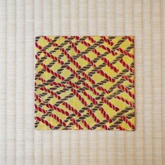 古帛紗38　インドサリー　イエローの画像