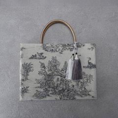 茶礼袋62　トワルドジュイ　黒の画像