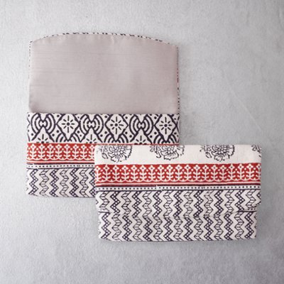 懐紙入れ45　インド型押し更紗の画像