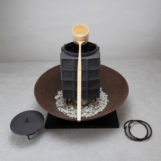 金子透　風炉釜一式画像