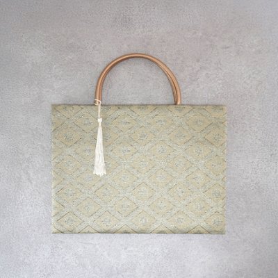 茶礼袋72　唐花菱の画像