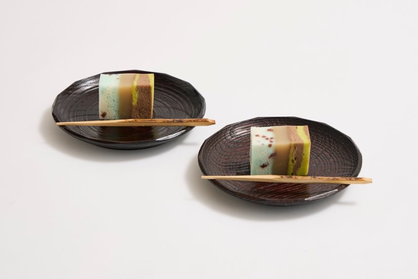 沢栗平山皿画像