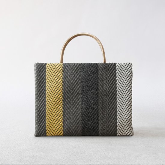 茶礼袋84　NY Mood Fabrics　ヘリンボーン画像
