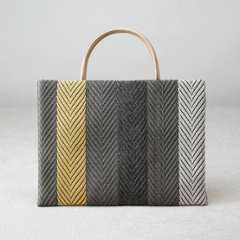茶礼袋84　NY Mood Fabrics　ヘリンボーンの画像