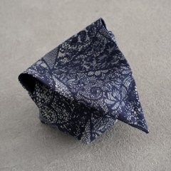 茶碗袋S 68インドネシア　紺の画像