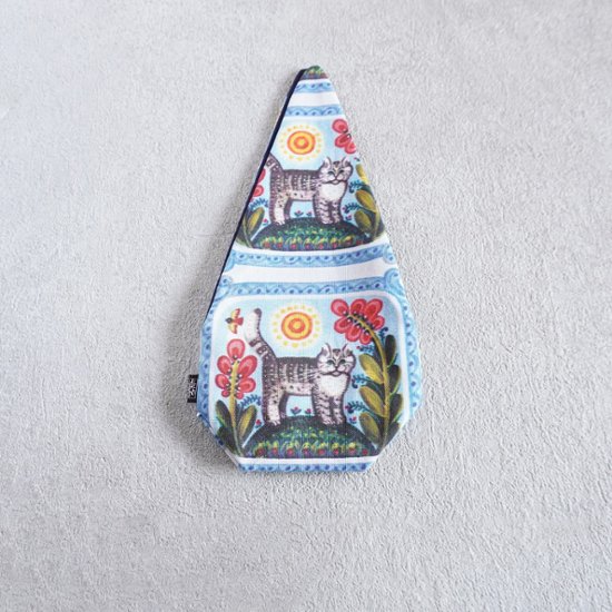 茶器袋　大津型40　ねこコットン　キジトラ画像