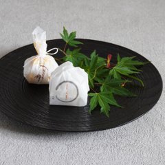 沢栗スジ挽皿　7寸5分（23cm）の画像