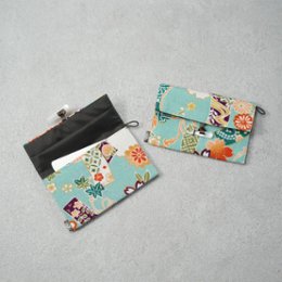 小茶巾入れ19　ちりめん野菊の画像