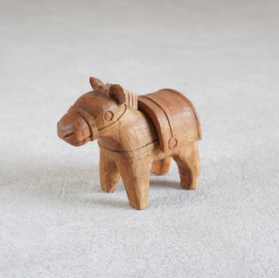 安藤亮　干支香合 「午」の画像