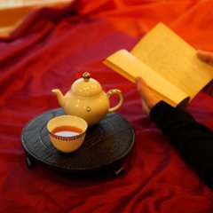 黒根来三つ足盤　6寸画像